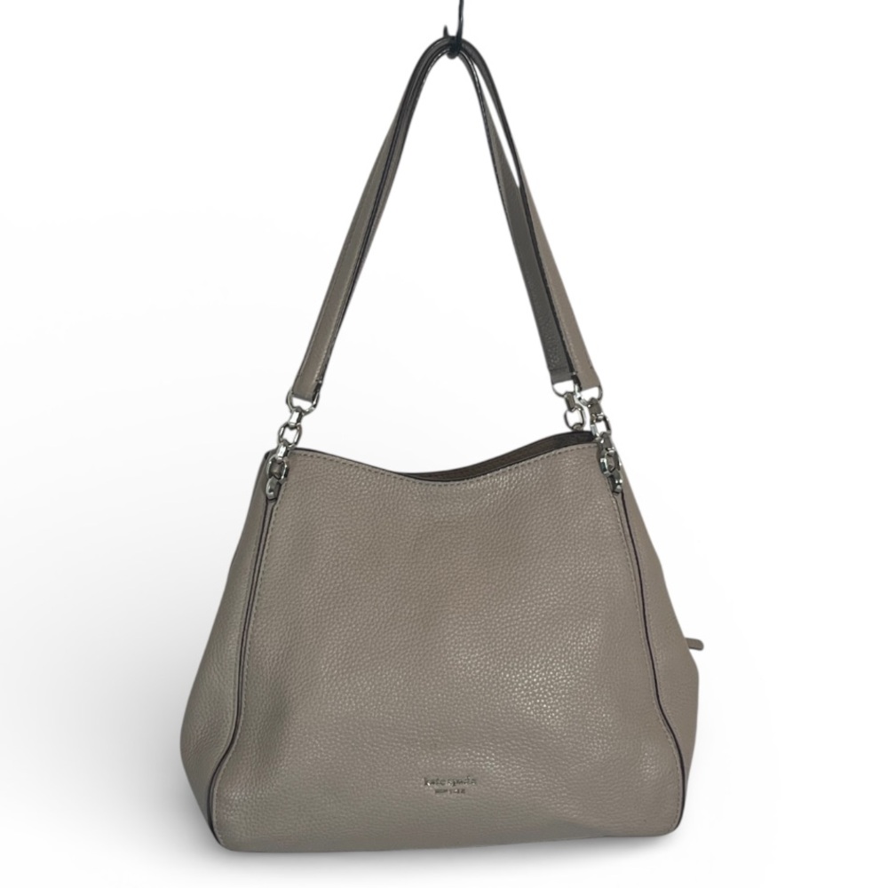Kate Spade Hailey Shoulder Bag in Taupe-Gray